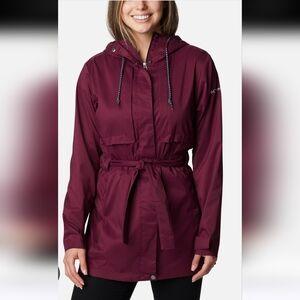 Columbia ✨️ Pardon My Tranch Water - Resistant Women's Rain Jacket Size L
